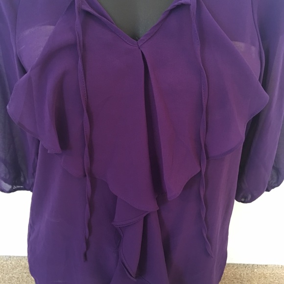 Cupio sz small top purple NWT - Picture 3 of 4